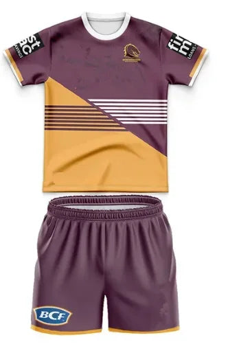 Ensemble maillots shorts Rugby NRL enfants