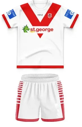 Ensemble maillots shorts Rugby NRL enfants