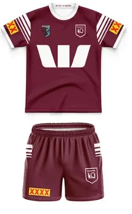 Ensemble maillots shorts Rugby NRL enfants